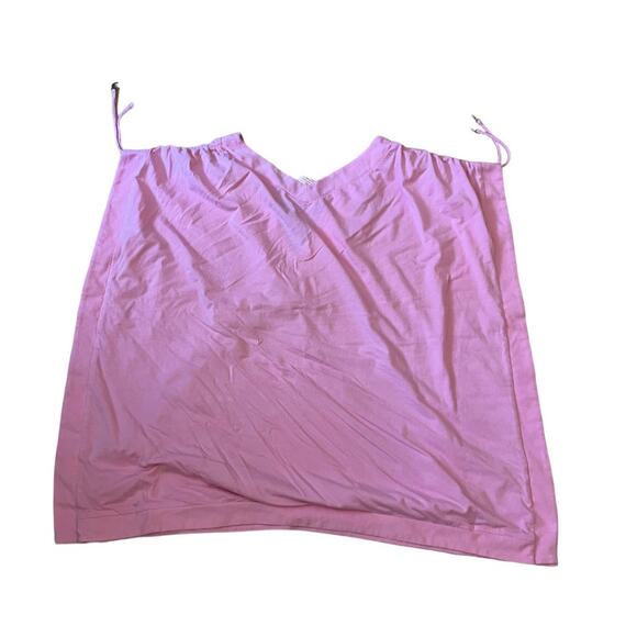Juicy Couture Pink two piece pink swim cover up size xl with gold accents - Picture 4 of 10